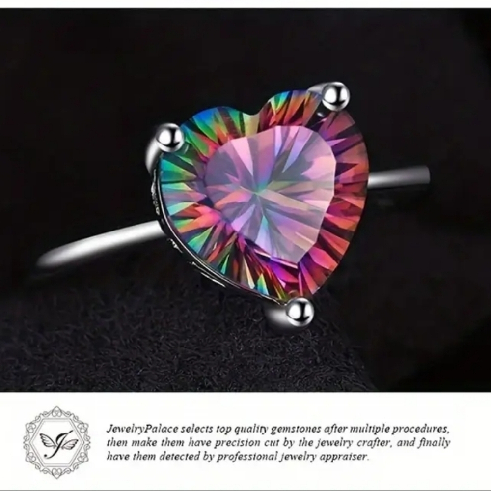 VQ Sterling Silver Ring - Picture 3 of 6